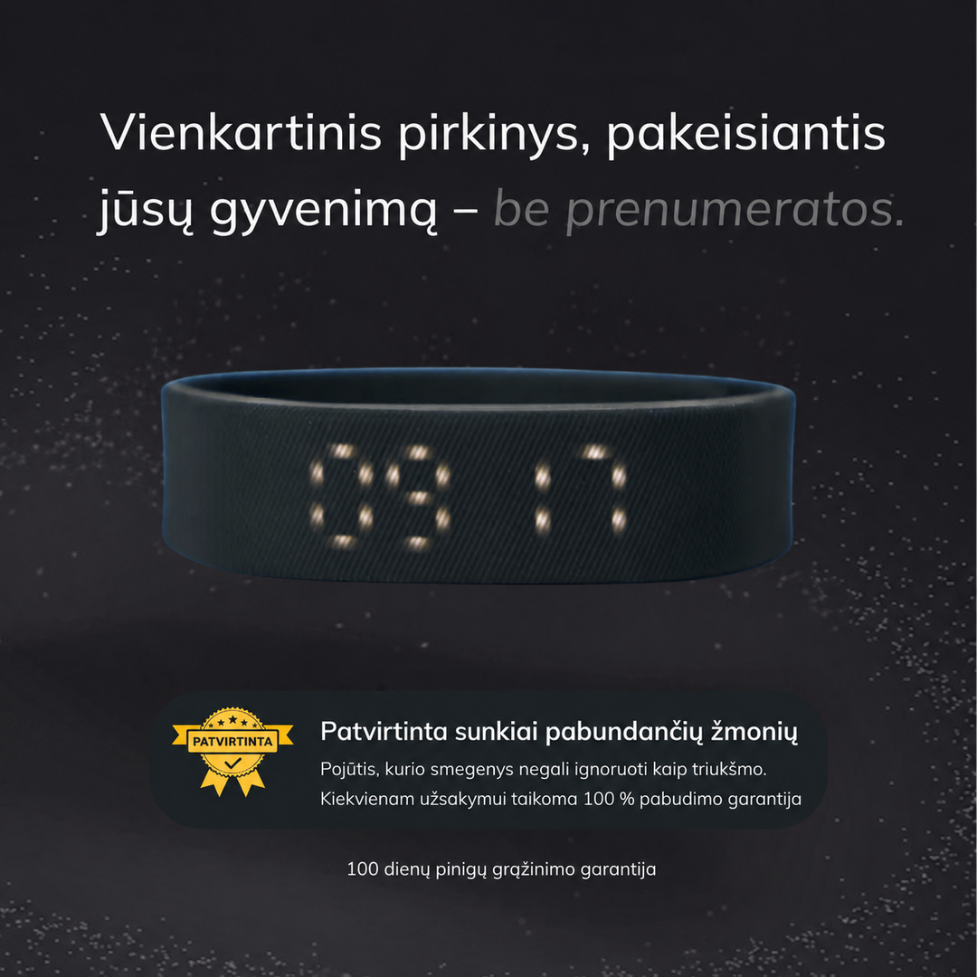 FitSleeps apyrankė - 100 % pabudimo žadintuvas