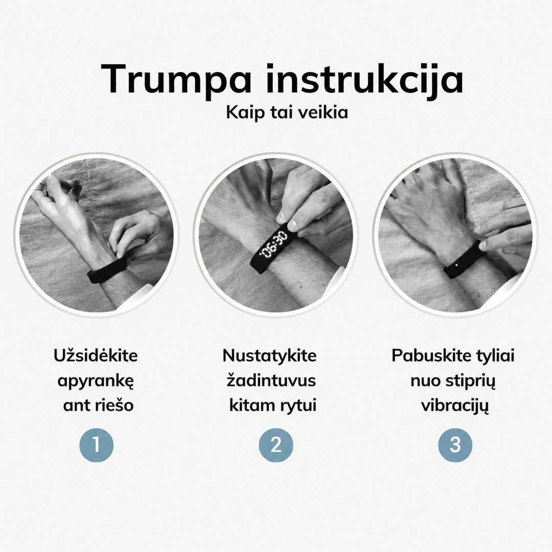 FitSleeps apyrankė - 100 % pabudimo žadintuvas