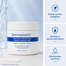 DermasoothX® odos barjerą atkuriantis kremas