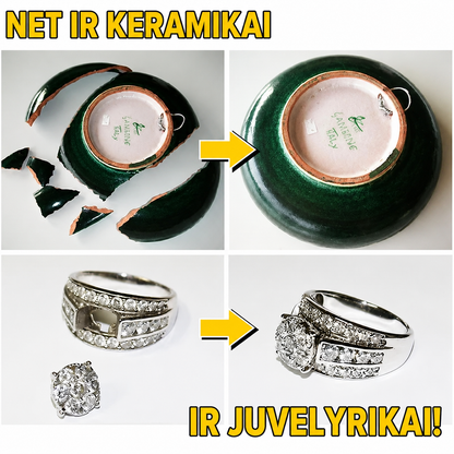Didelio stiprumo universalūs klijai