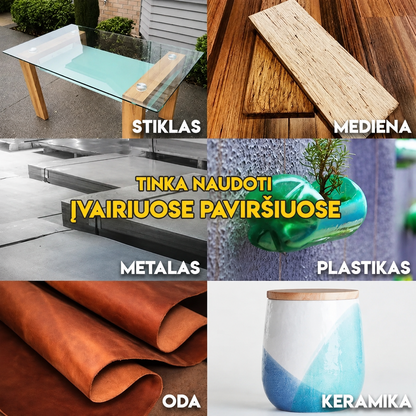 Didelio stiprumo universalūs klijai